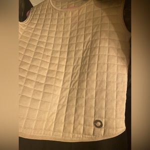CHANEL Ivory/Crème undergarment that was worn underneath the tweed style blazers